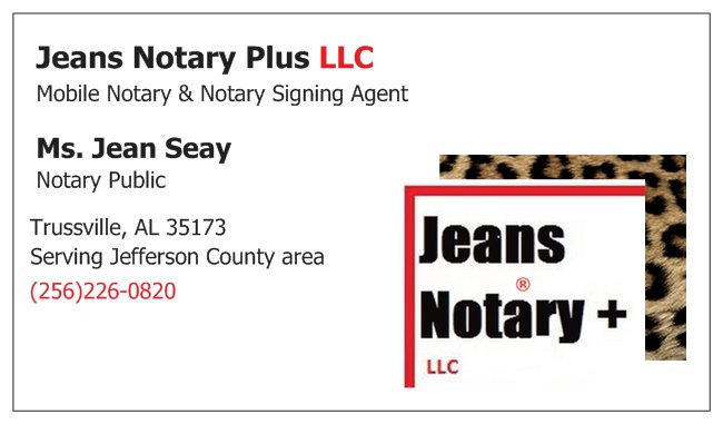 Jeans Notary Plus LLCⓇ